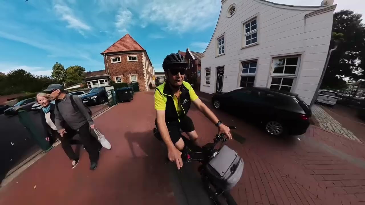 Emsradweg 4. Tag  Dörpen- Papenburg- Leer- Emden- Wirdum- Upgant Schot- Leezdorf 