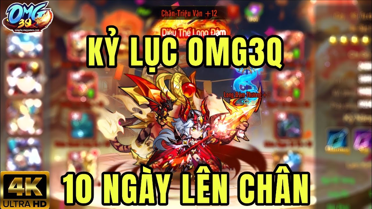 OMG3Q - KỶ LỤC 10 NG&Agrave;Y L&Ecirc;N CH&Acirc;N TƯỚNG ĐỎ