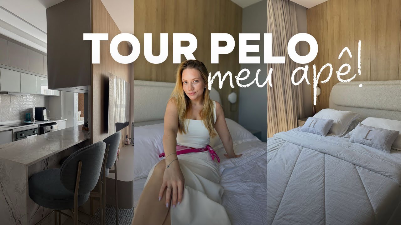 TOUR PELO MEU APARTAMENTO *APÓS REFORMA!*
