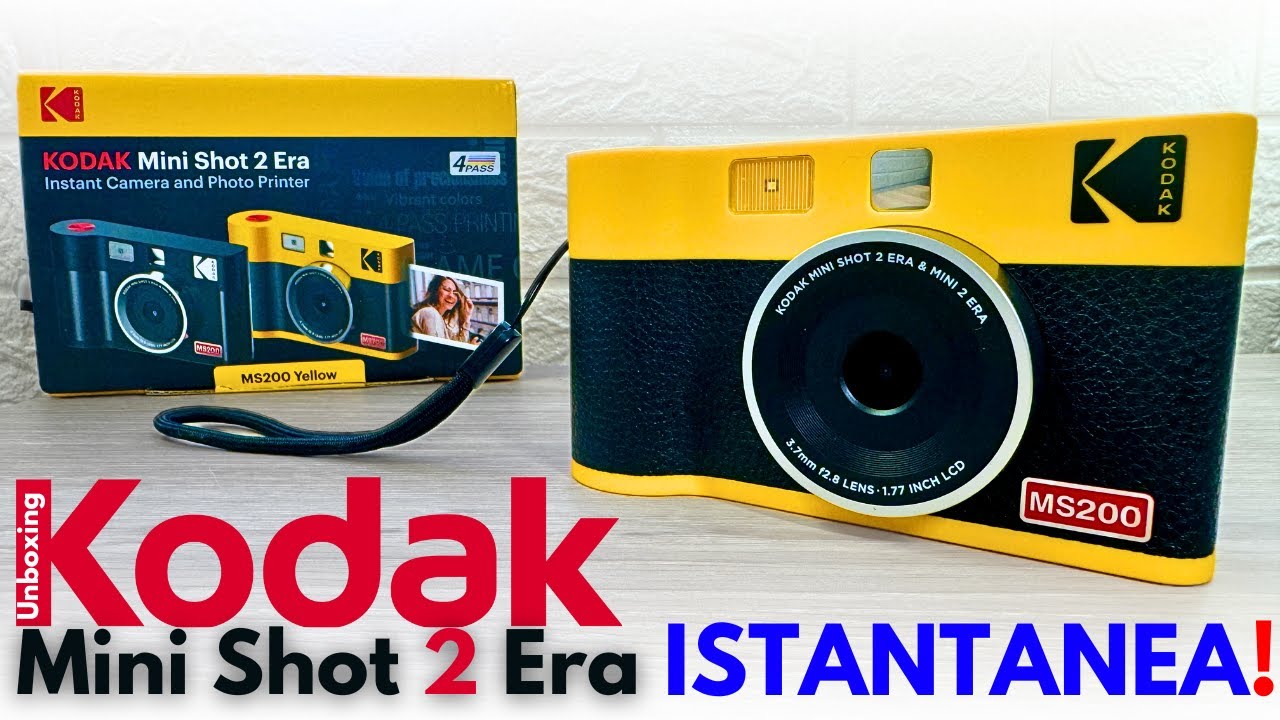 KODAK MINI SHOT 2 Era - SCATTA & STAMPA FOTO ISTANTANEE MEGLIO DI UNA POLAROID! Anche via Bluetooth