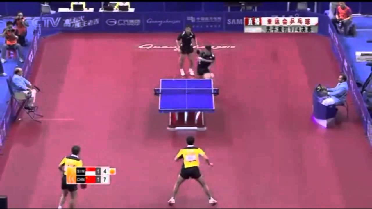 Xu Xin-Ma Lin vs Gao Ning Yang Zi[Men's Double Asian Games 2010]