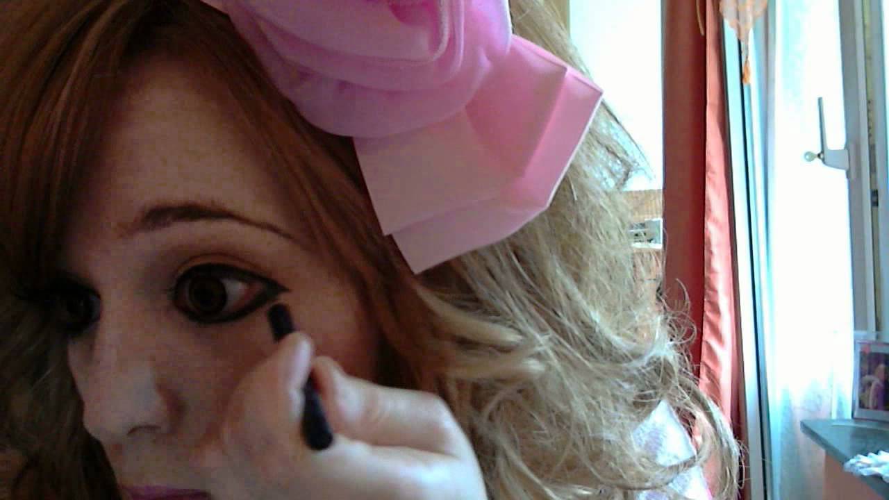 Hime Gyaru Eye Make Up Tutorial Ageha inspired