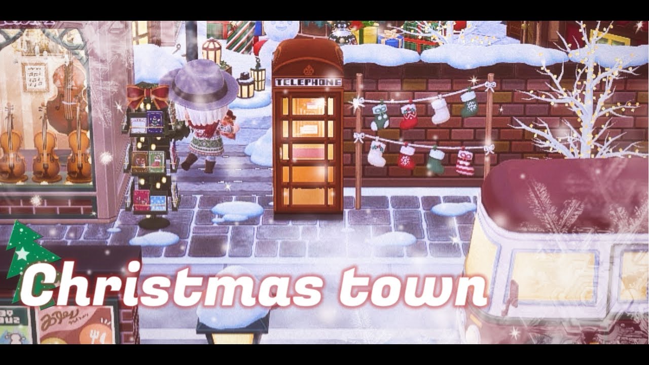 【ポケ森コンプリート】No.194Christmas town「おおきなハッピークリスマスツリー」をチケット交換したので、レイアウトしてみました！お楽しみに♪