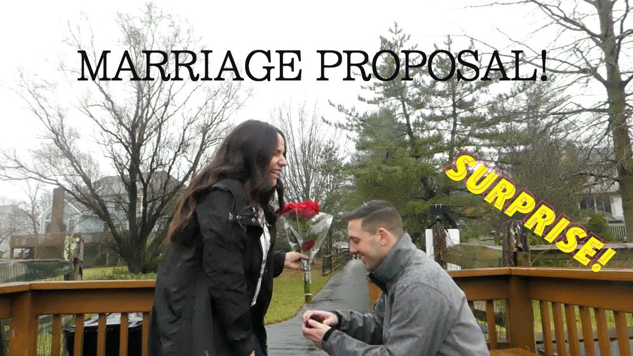 Best Surprise Scavenger Hunt Marriage Proposal!