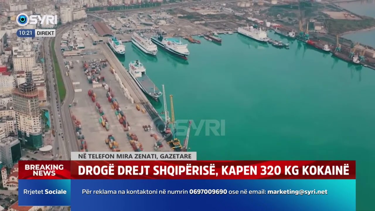 Drogë drejt Shqipërisë, kapen 320 kg kokainë, pranga 1 shqiptari