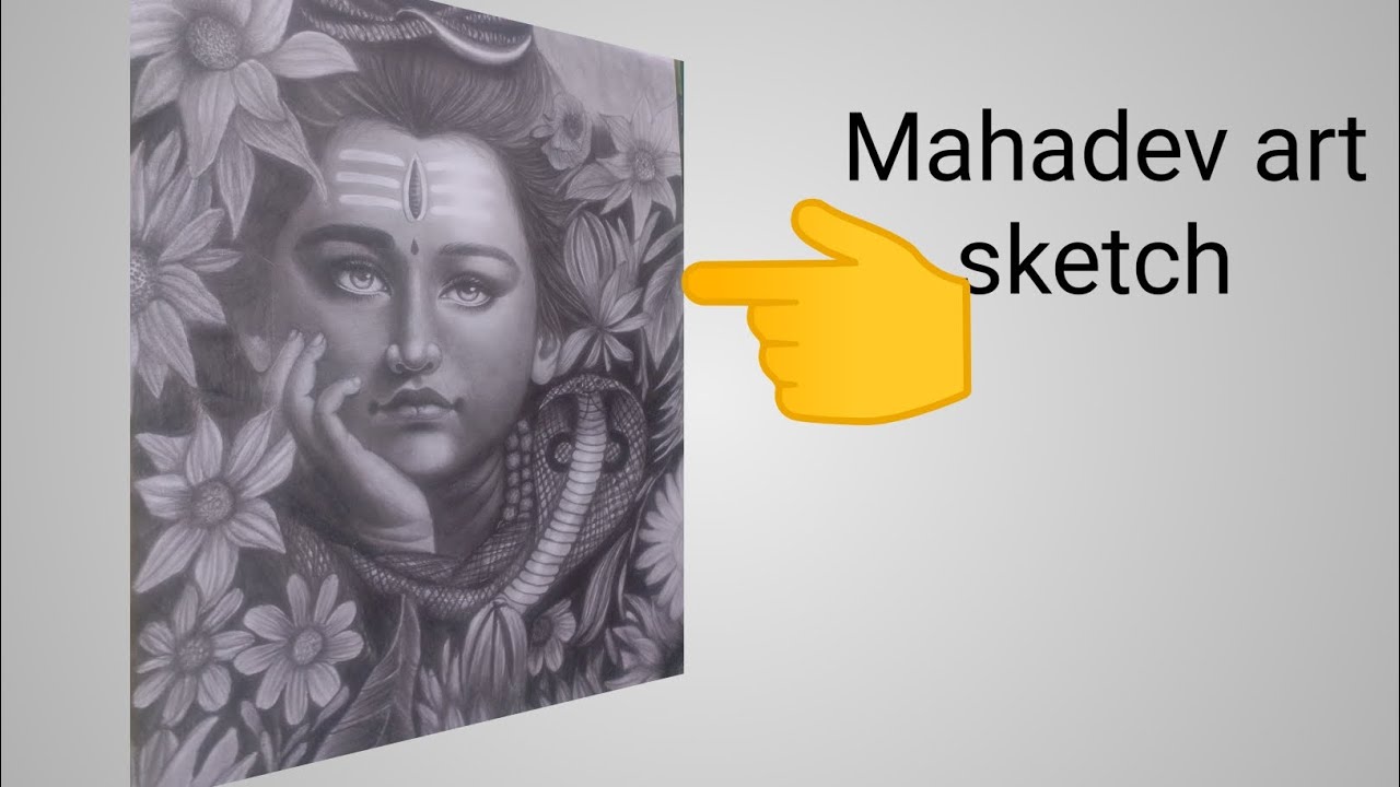 Mahadev art painting | #jaishiv #bholenathji #viralvideo #longvideo #tatoral