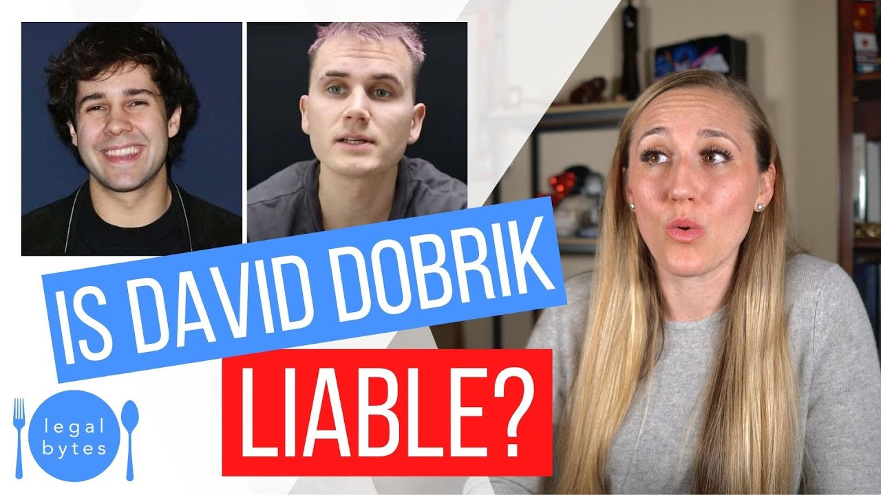 Can David Dobrik Be Liable for Durte Dom? | LAWYER EXPLAINS