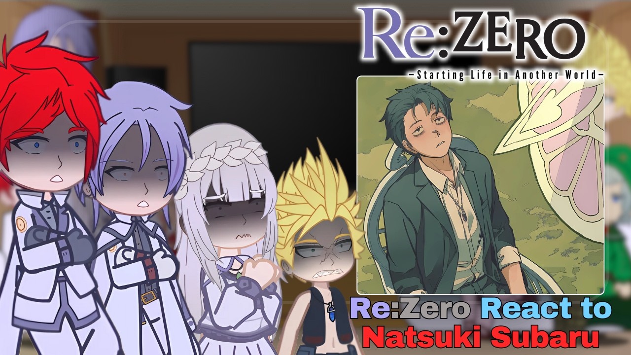 Re:Zero Characters react to Natsuki Subaru || Re:Zero − Starting Life in Another World ||