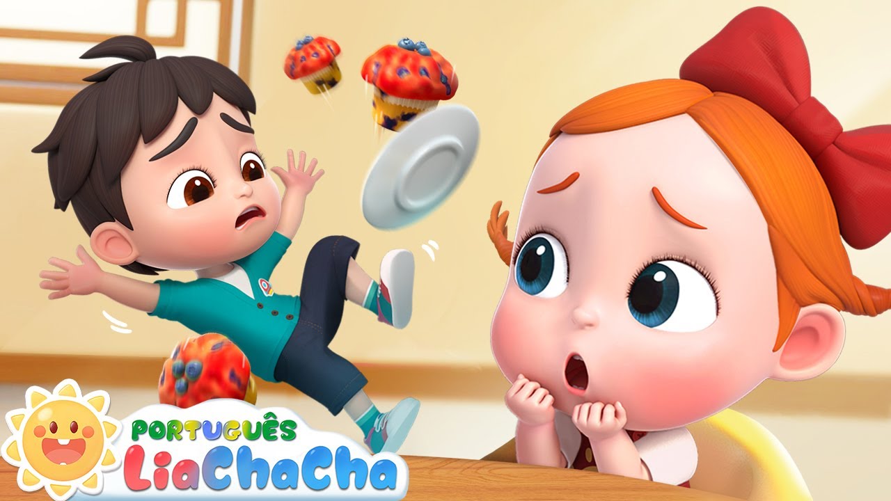 LiaChaCha em Português ☀️ Se Comportem no Restaurante | Música Infantil & Bons Hábitos