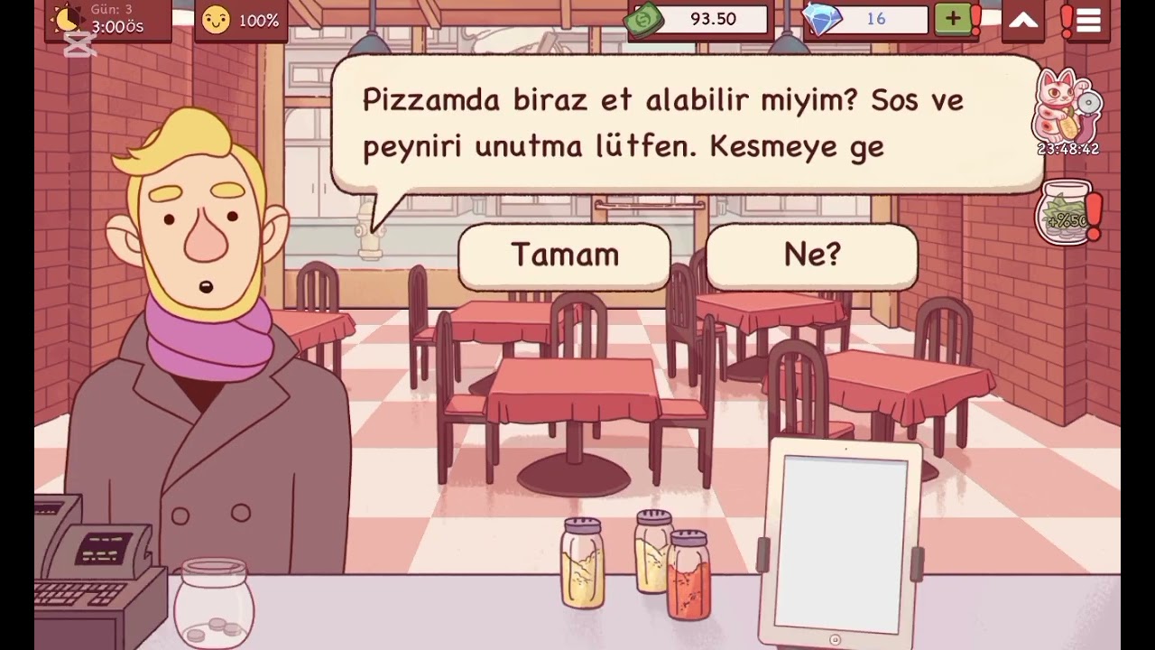 Abone olmayı unutmayın oyunu adı: iyi pizza, güzel pizza oyunu 1 bölüm 