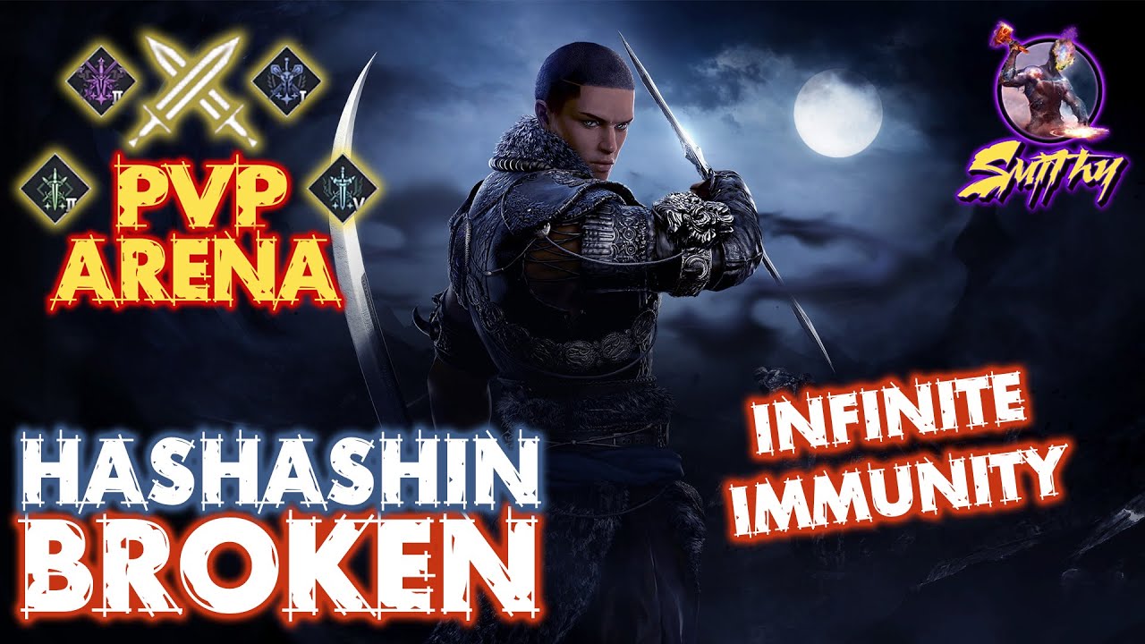 ⚔️HASHASHIN IS ACTUALLY BROKEN! EASY ABUSE, INFINITE IMMUNITY - Black Desert Mobile KR (검은사막 모바일)