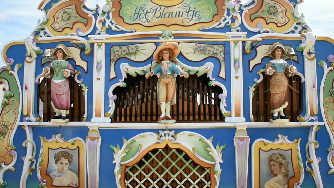 52 key Verbeeck street organ "Het Blauwtje" - Great Dorset Steam Fair 2022