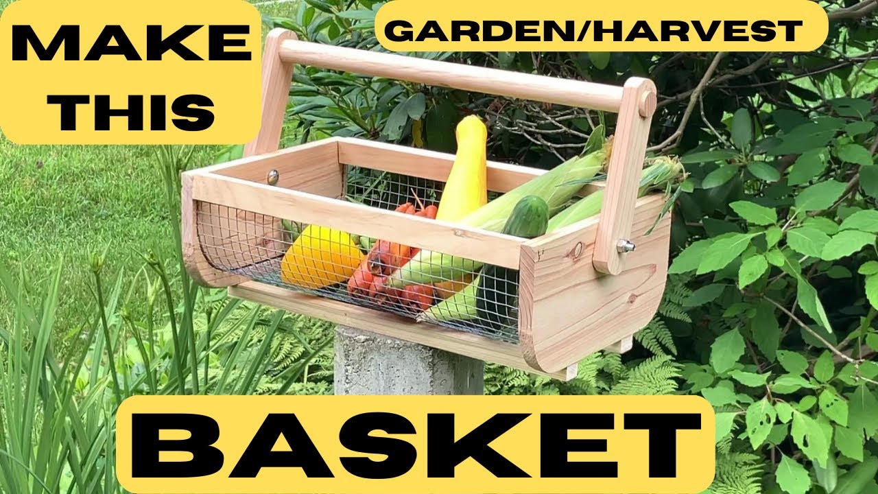 Make this harvest/garden basket.