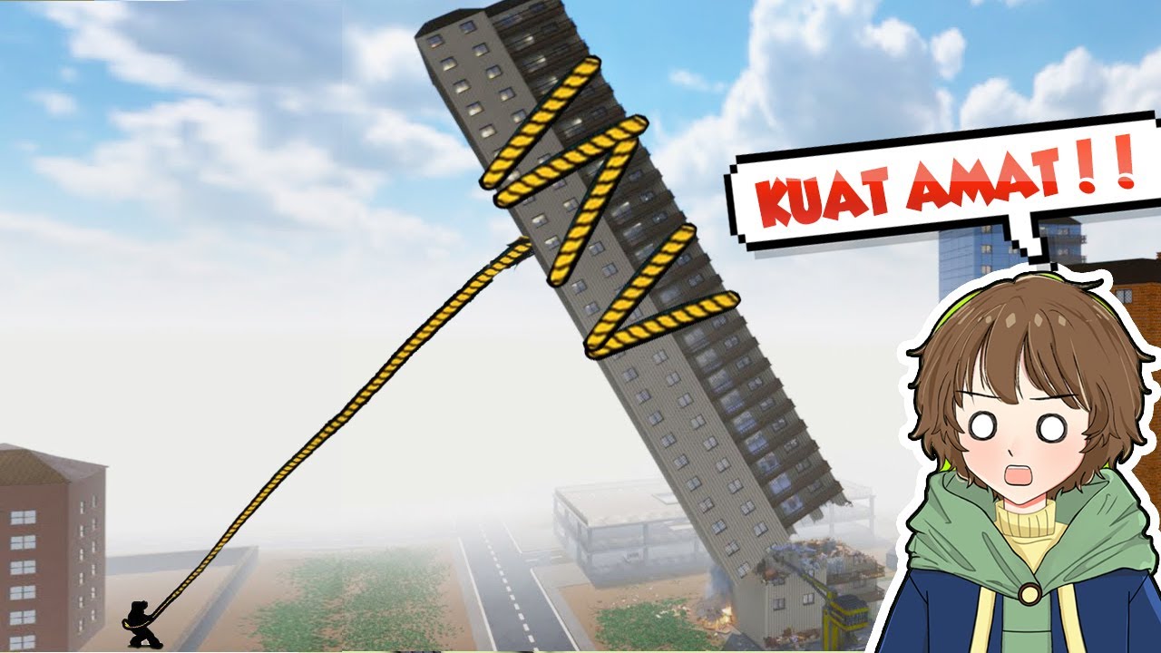AKU JADI TUKANG GUSUR BANGUNAN TERKUAT SEDUNIA !!