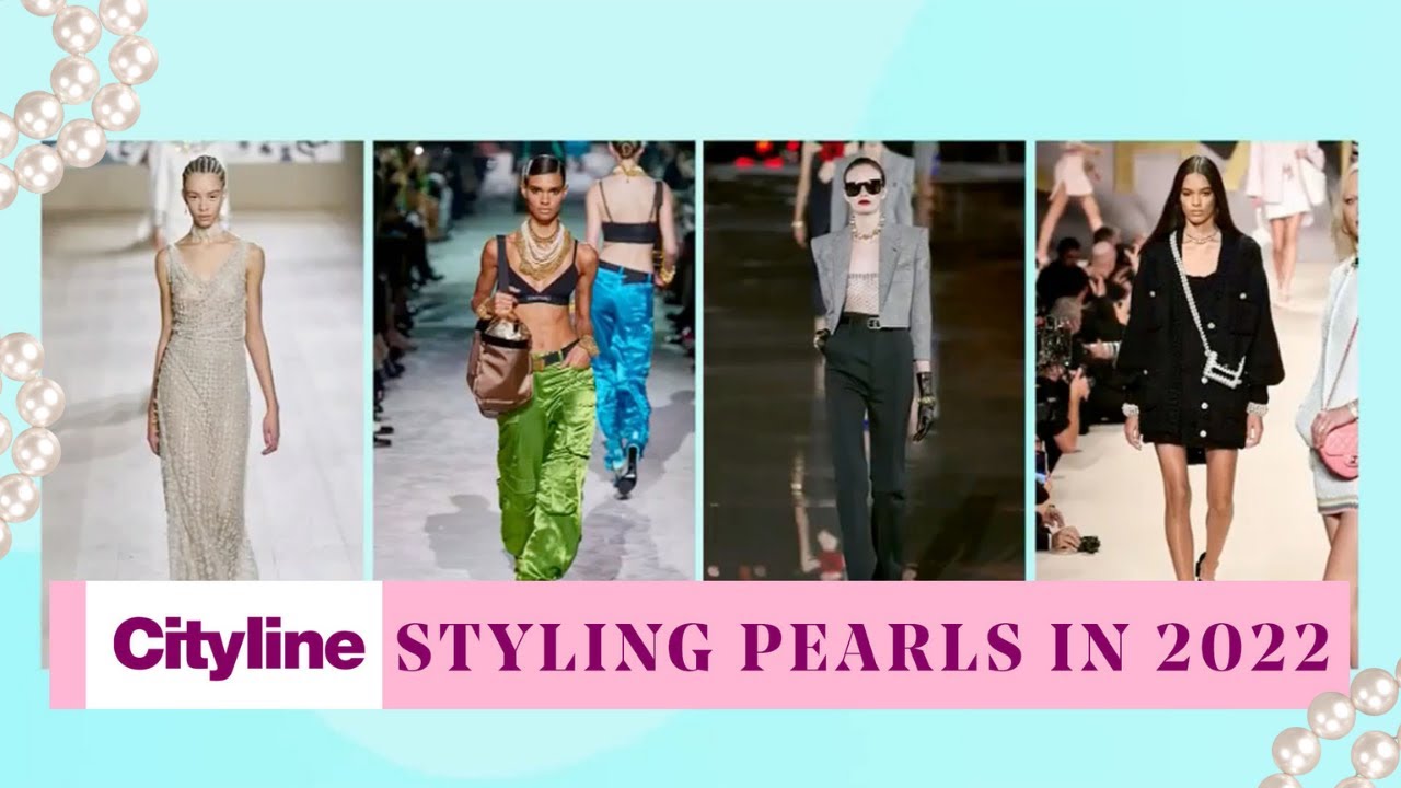 How to style your classic pearls in a modern way