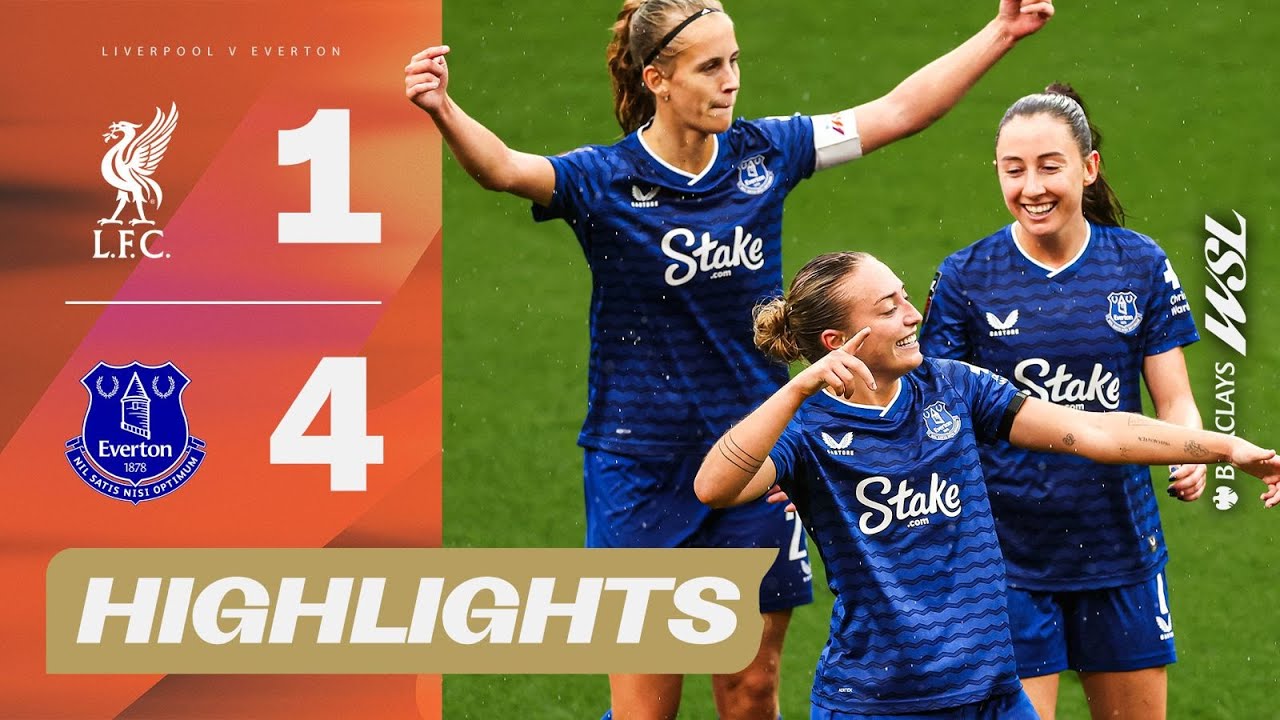 Vignola's Debut Delight With Merseyside Derby Hat-Trick! | Liverpool v Everton Highlights BWSL 25-26