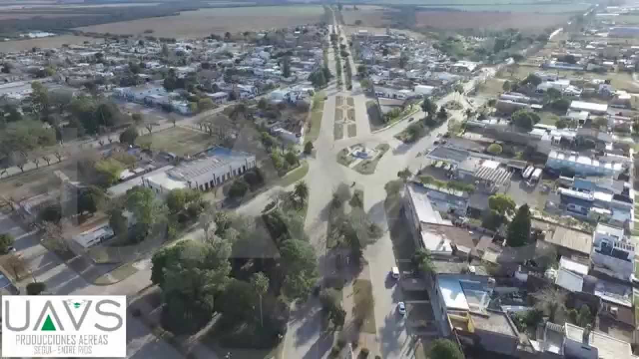 PASEO EN DRONE POR LA CIUDAD DE VIALE
