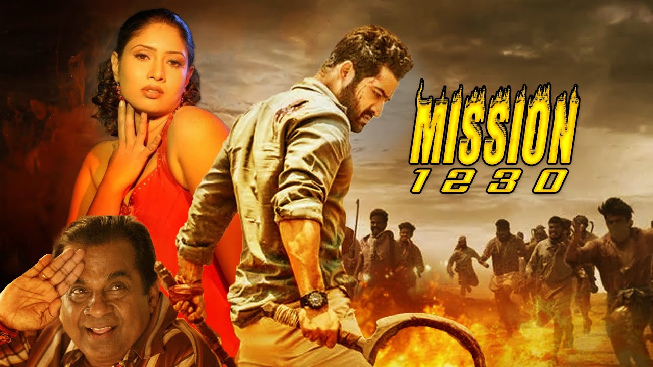 Blockbuster Action Movie 'Mission 1230' (4k HD) | Junior NTR , Brahmanandam , Rakshit , Sanghavi