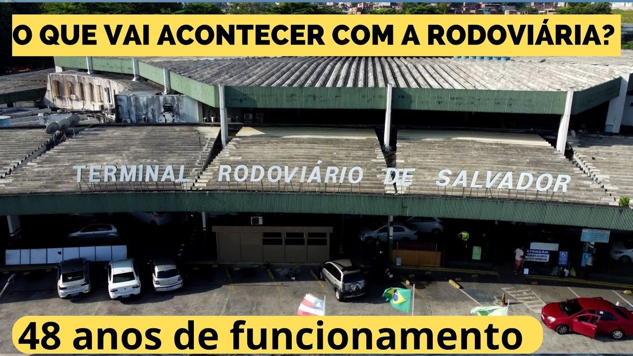 RODOVIÁRIA DE SALVADOR - O QUE VAI ACONTECER COM ELA? #drone #vds #iguatemi #bahia #dji #voo