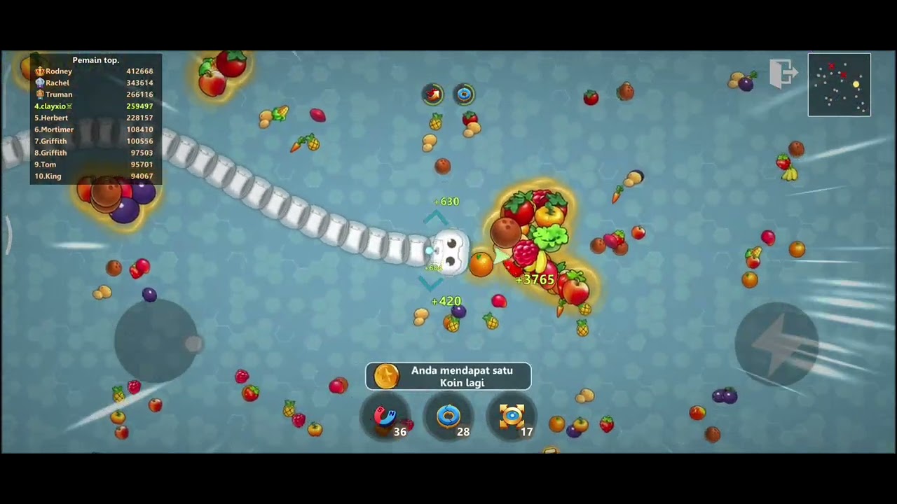 Lilitan robot ular raksasa #skin 