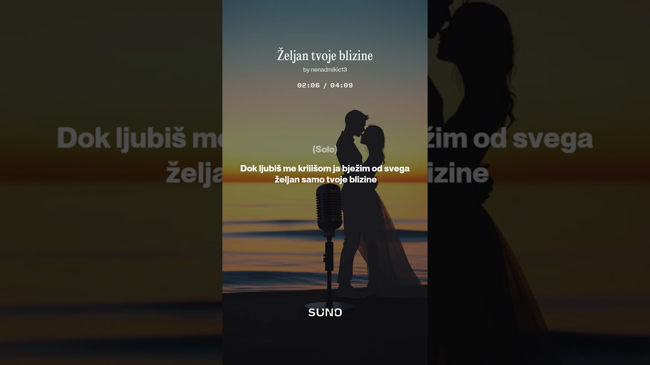 Željan tvoje blizine