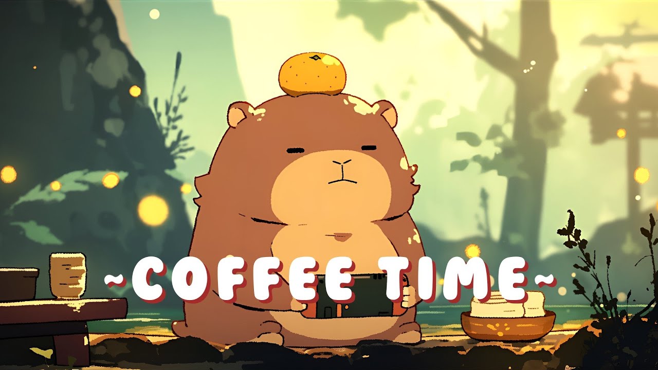 Capybara Chill Radio - Lofi Hip Hop for Studying ~ Cozy Atmosphere ~ 🎵 💫