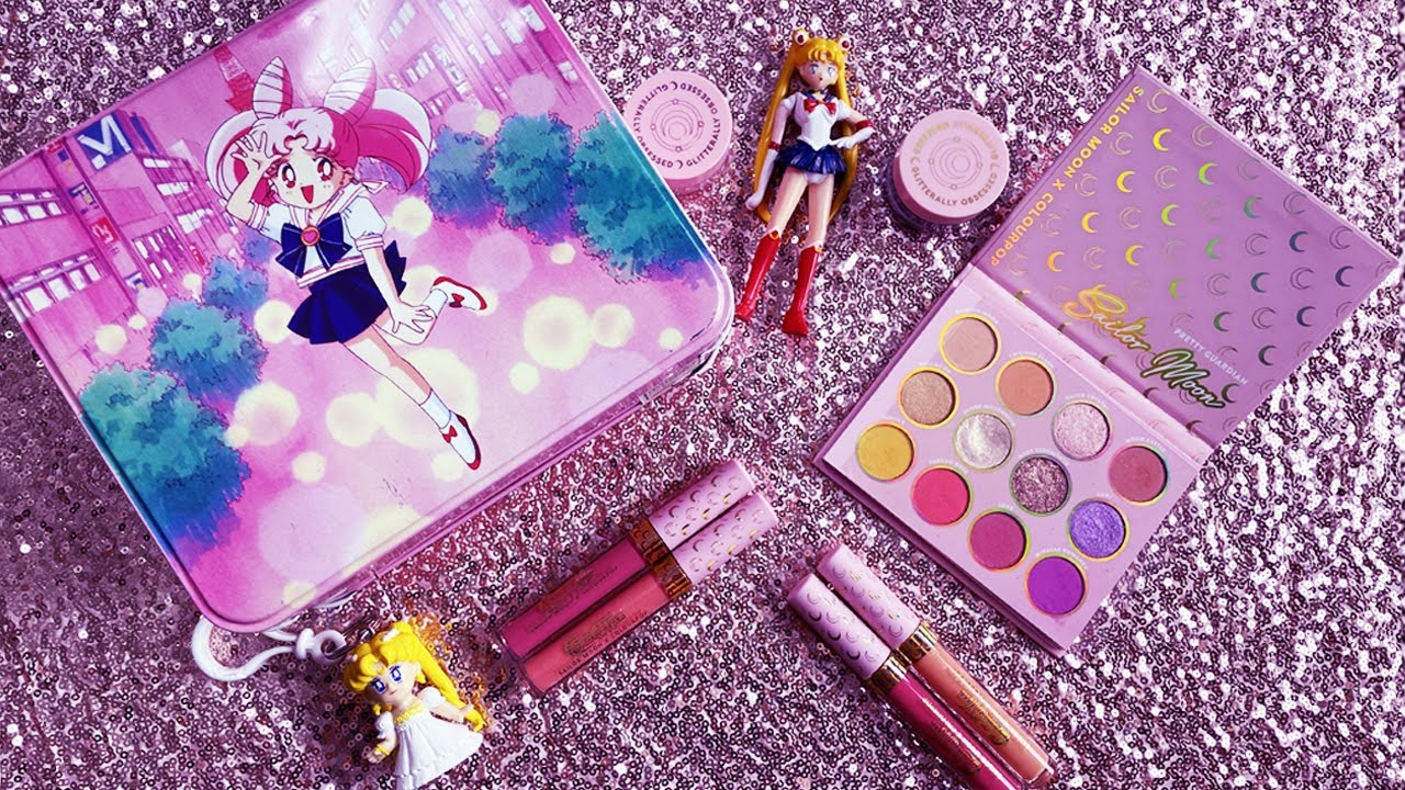 ASMR Sailor Moon Makeup and Collection Tapping and Soft Spoken