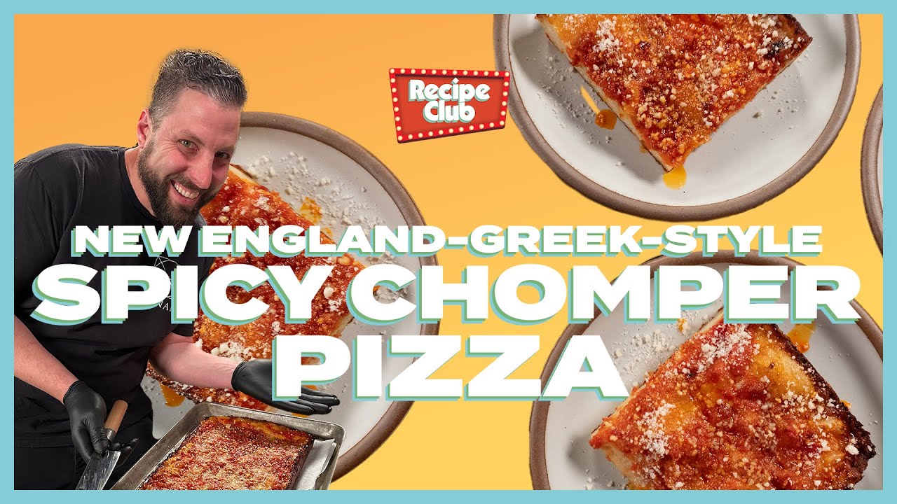Daniel makes his New England-Greek-Style Spicy Chomper Pizza | Recipe Club