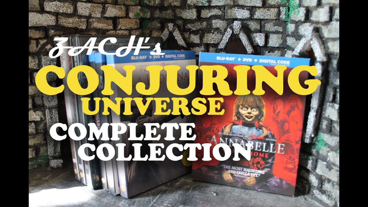 Zach's Conjuring Universe Complete DVD and Blu Ray Collection