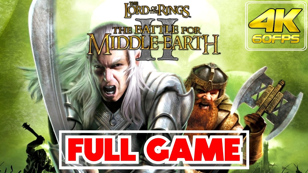LOTR: The Battle for Middle-earth II | 𝗙𝗨𝗟𝗟 𝗚𝗔𝗠𝗘 | Gameplay/Walkthrough [RTX 3090/60FPS/4K]