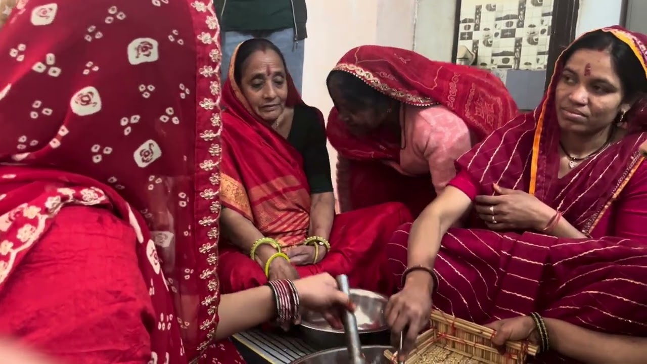 राजस्थानी culture￼..विवाह की एक रस्म 🥰