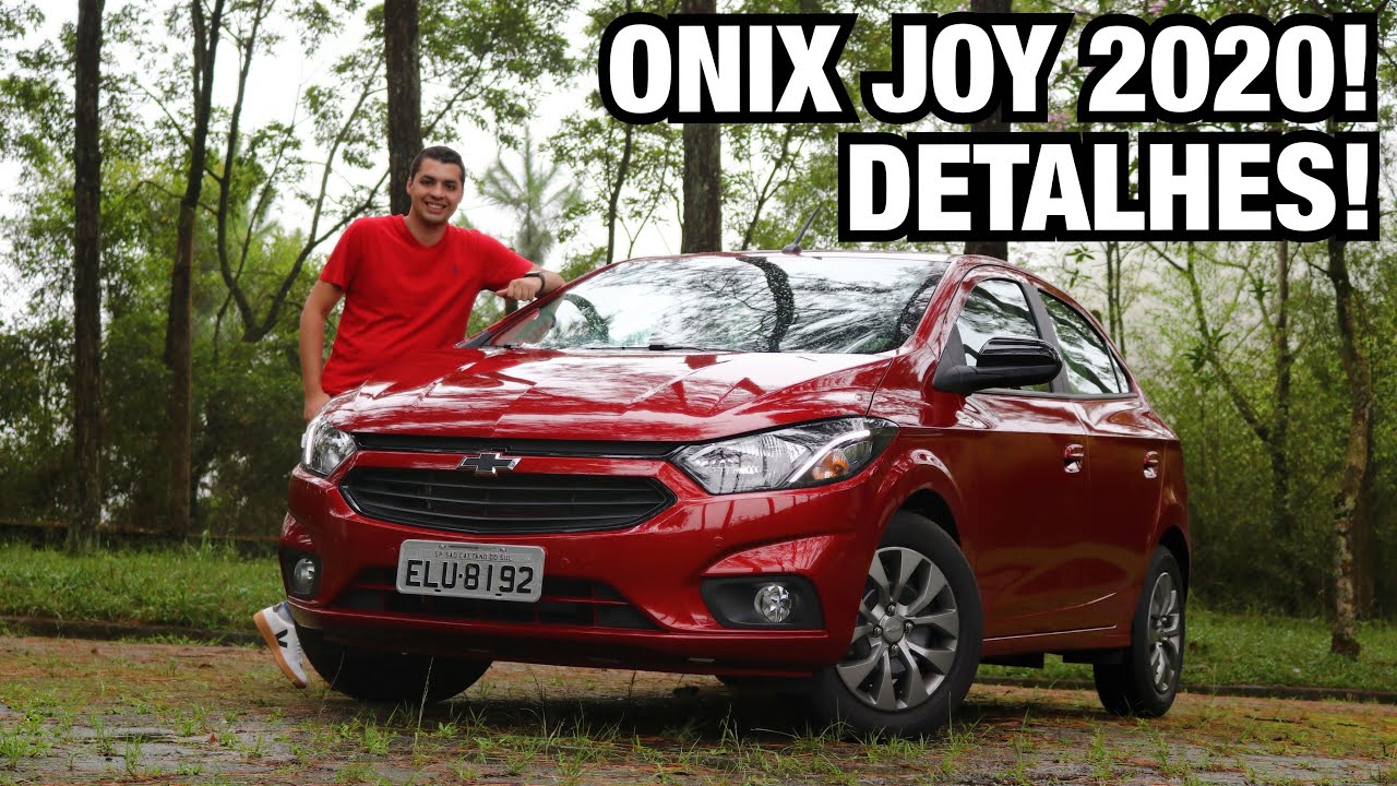 CHEVROLET ONIX JOY 2020 EM DETALHES - Falando de Carros
