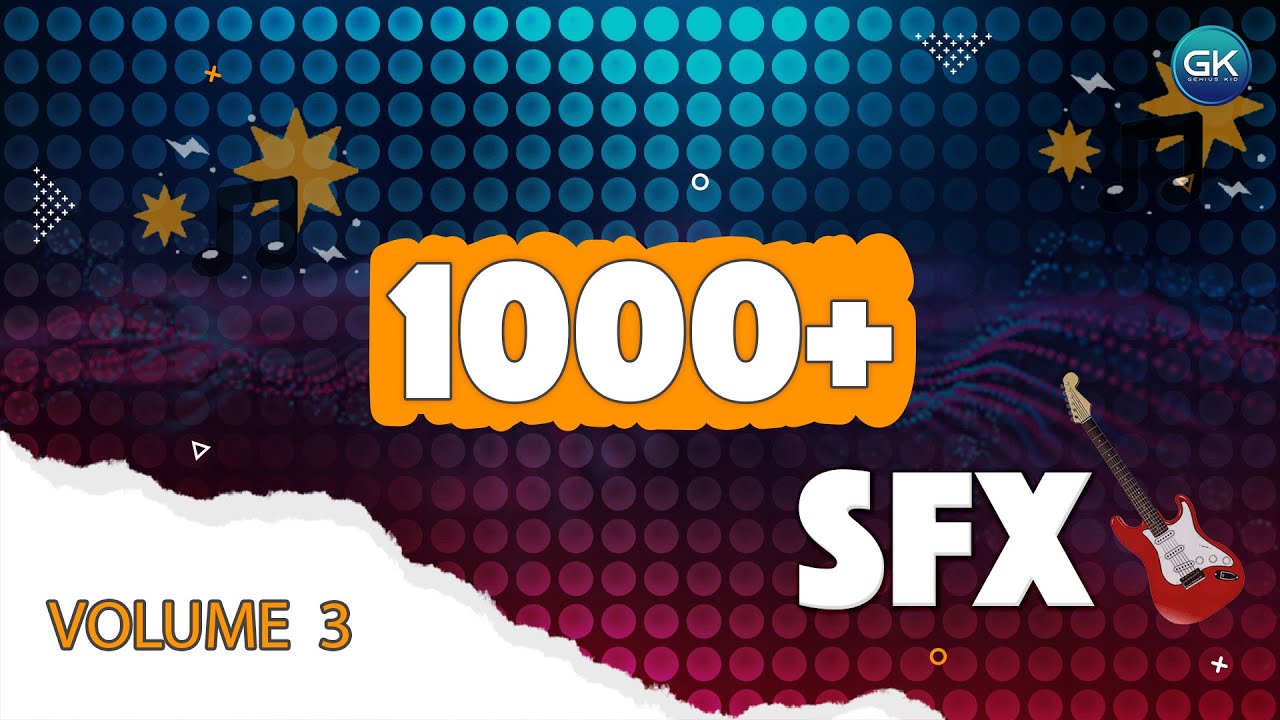 1000+ SFX IN ONE FILE - VOL 03 | SOUND EFFECTS