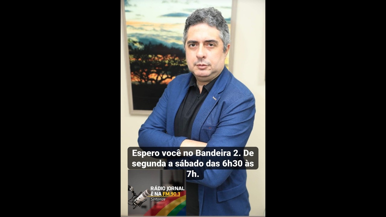 ADÚLCCIO  LUCENA O REPORTER DO BANDEIRA 2 RADIO JORNAL RECIFE FM 90 3  QUINTA FEIRA 19 02 2026