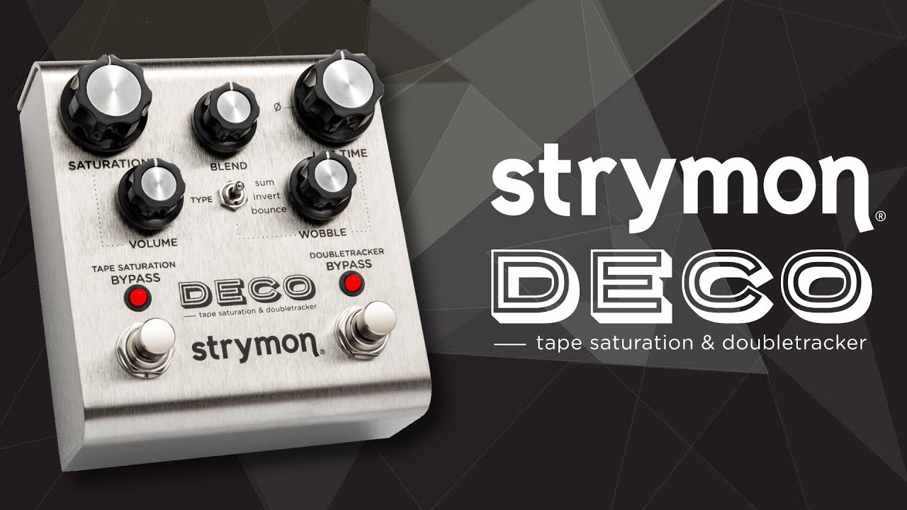 Strymon Deco V2 Sound Demo (no talking) with Roland SH-01a and MEGAfm Synthesizer