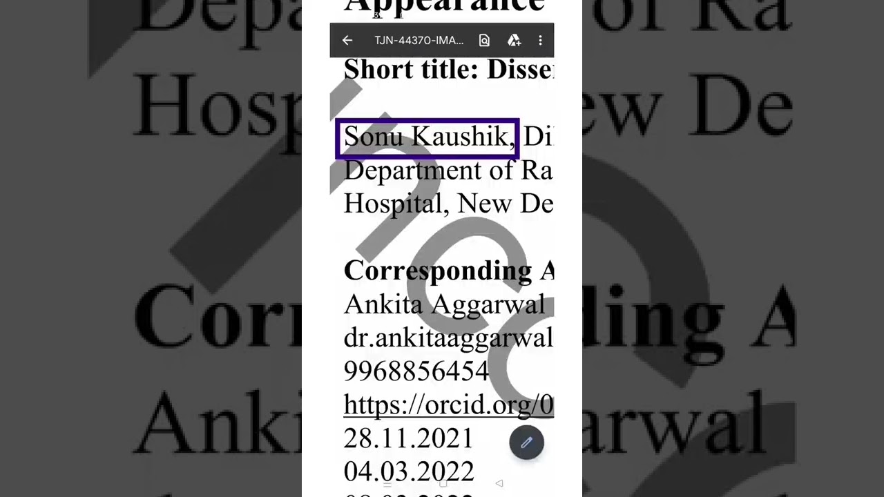 First publication || Great moment #happy #neetpgmotivation #neet2022 #neetpg2022