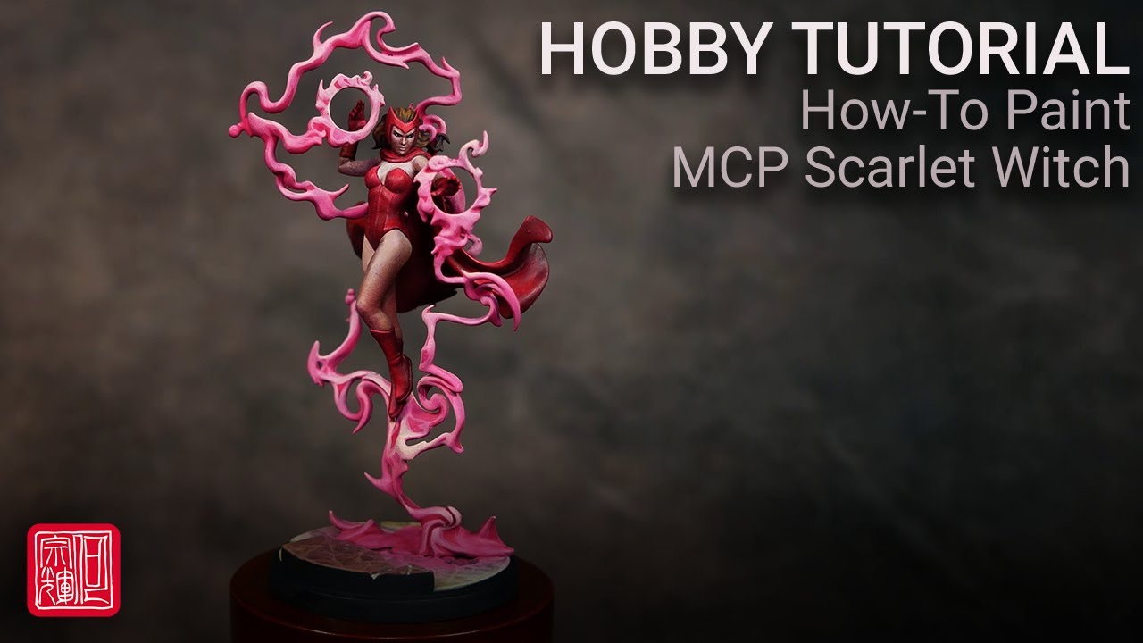How-To Paint Marvel Crisis Protocol Scarlet Witch | Hobby Tutorial
