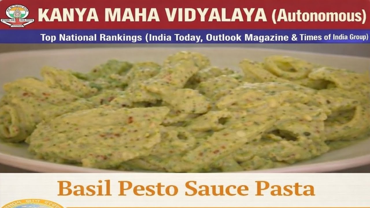 Basil Pesto Sauce Pasta