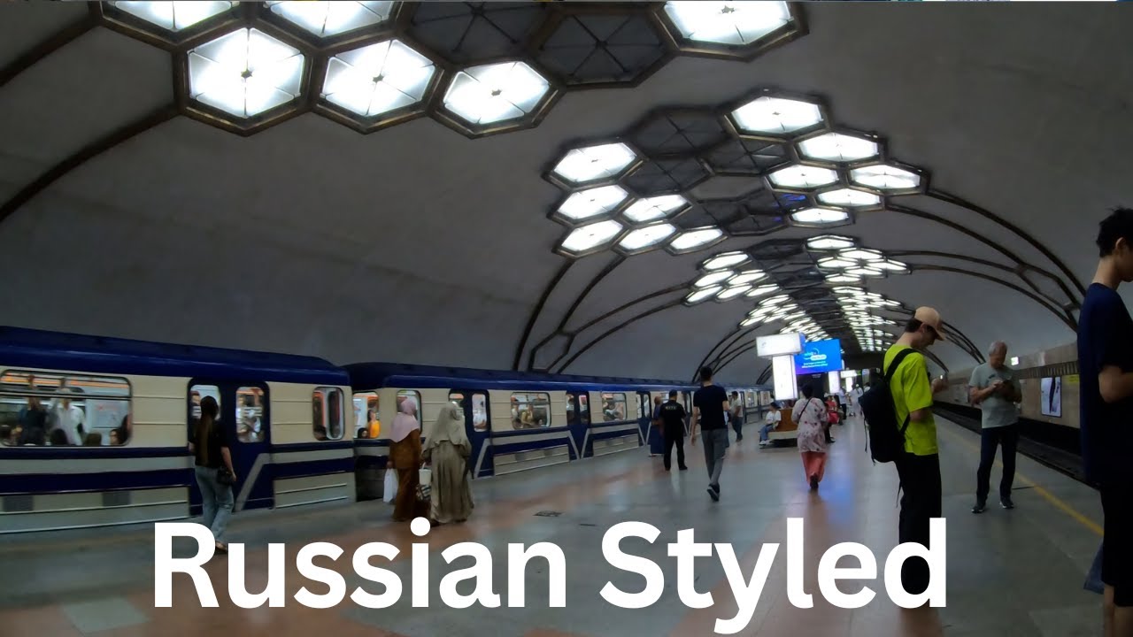 Tashkent Metro reflects daily Uzbek life /Russian Lesson 41