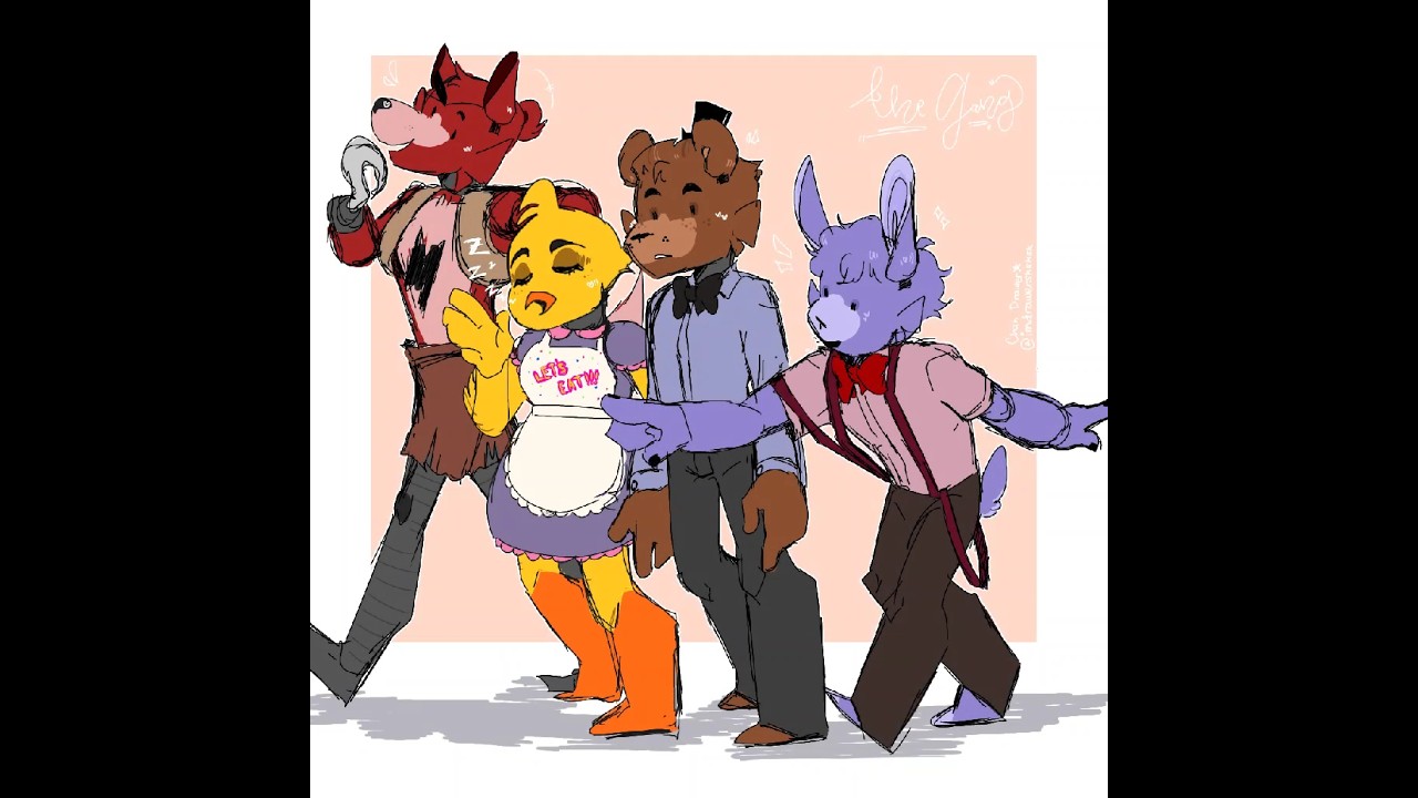 [chan drawer] little band || FNAF Speedpaint || FNAF Art 