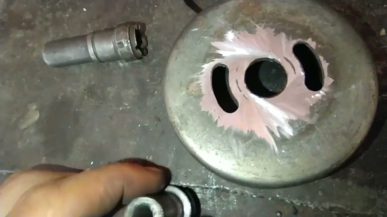 Cómo reparar campana de desbrozadora (guadaña) estriado malo