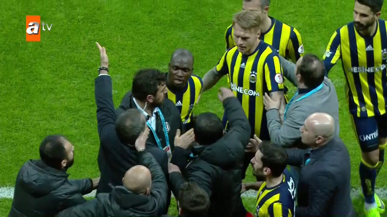 Beşiktaş: 0 - Fenerbahçe: 1 (Son 16 turu maçı)