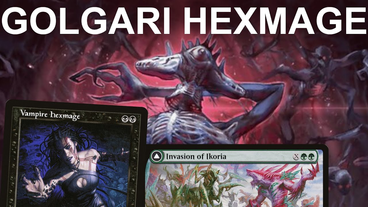 RETURN OF THE HEX! Modern Golgari Hexmage Toolbox Combo. MTG
