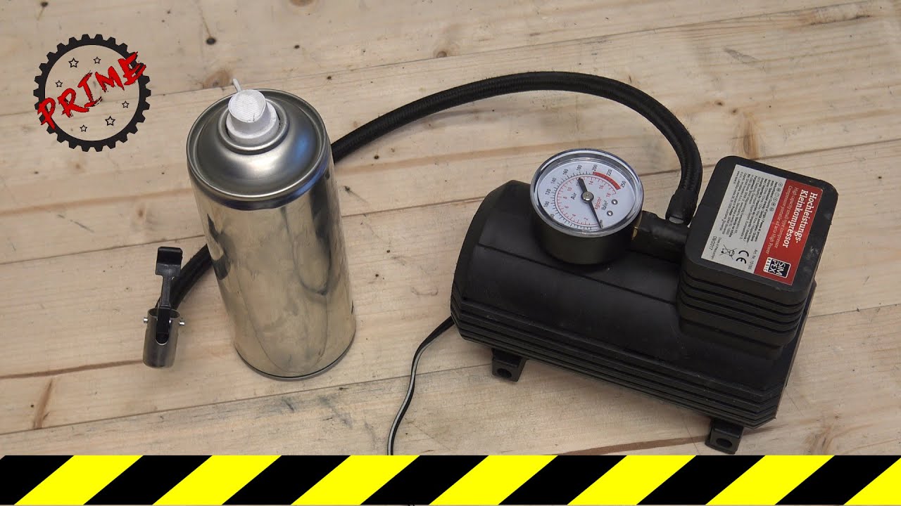 How to make a Compressed Air Can - LIFE HACK
