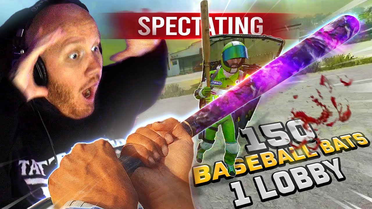 150 BASEBALL BATS IN 1 LOBBY.... (SPECTATING SOLOS)