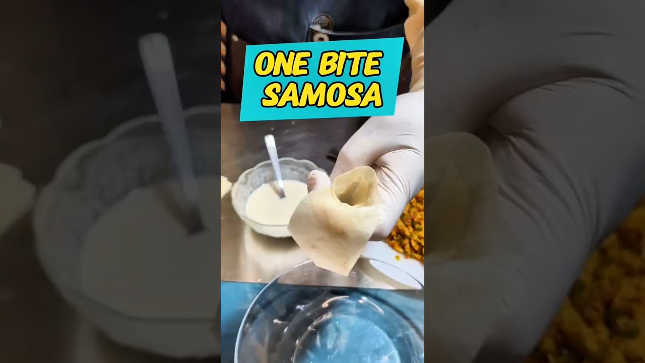 One Bite Samosa Recipe 😋 | ایک نوالے کا سموسہ