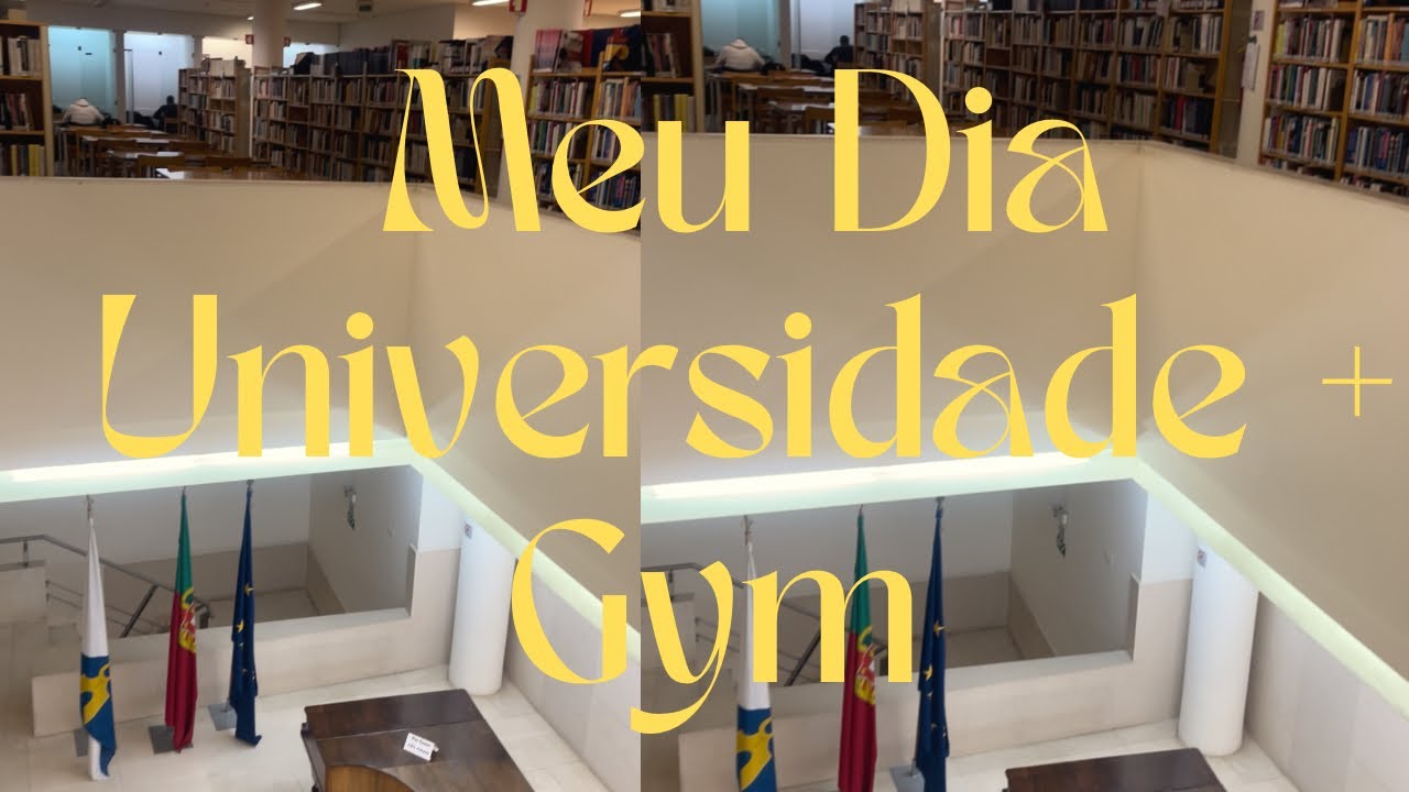 Um dia na minha rotina: universidade e Gym 💪📚. Vem comigo!