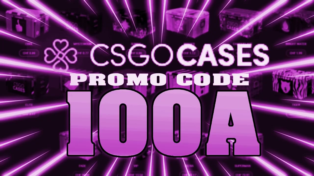 CSGOCASES PROMO CODE 2024 CSGOCases Free Cases & Codes
