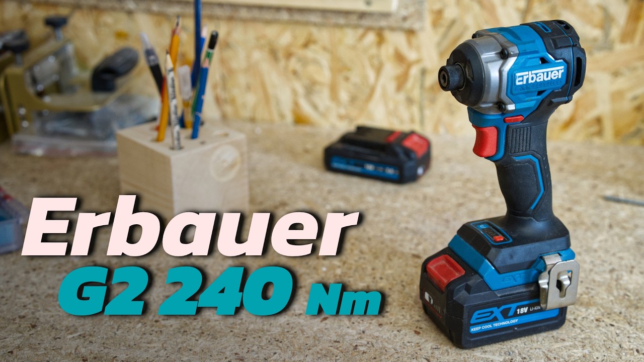 Zakrętarka Erbauer G2 240 Nm 18V