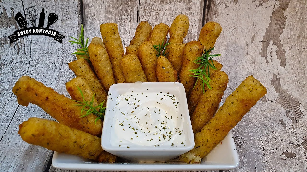 Ropogós burgonya krokett / Anzsy Konyhája